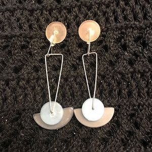 Retro 80’s drop earrings